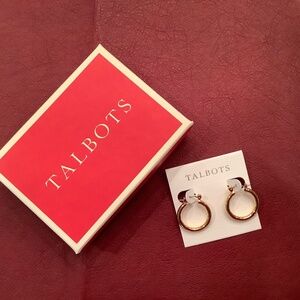 Talbots Classic Hoop Earrings
